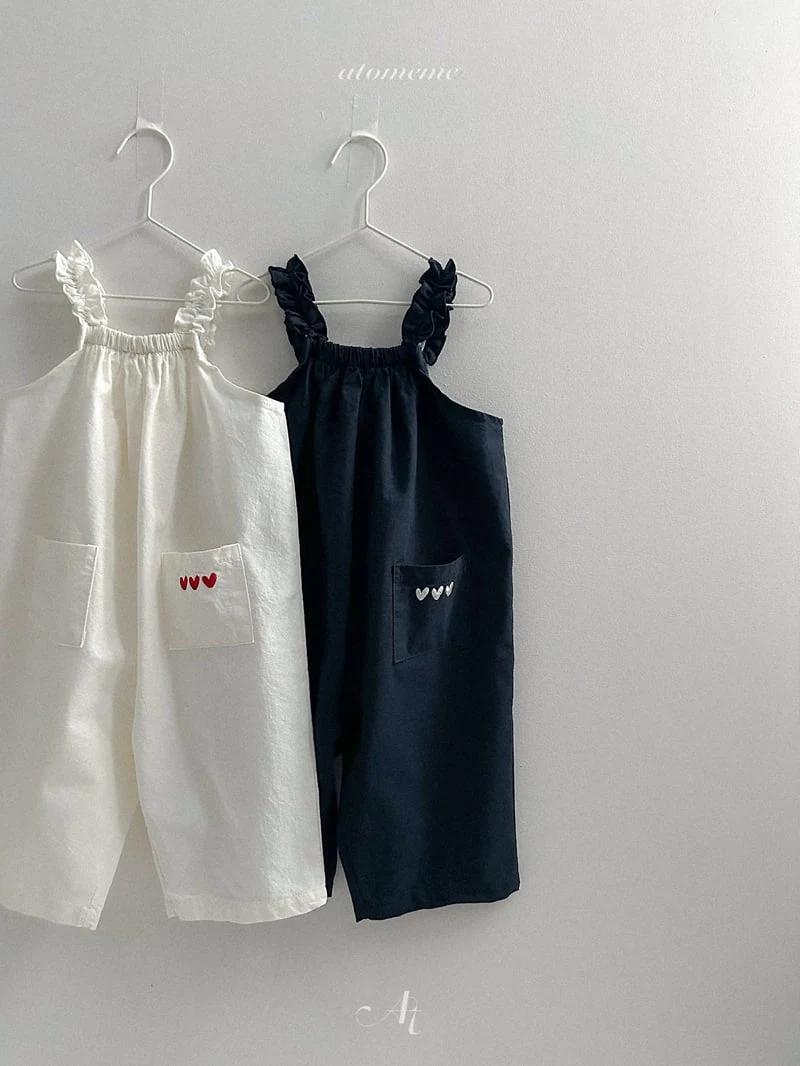 Atomeme - Korean Baby Fashion - #onlinebabyshop - Sweet Overalls - 3