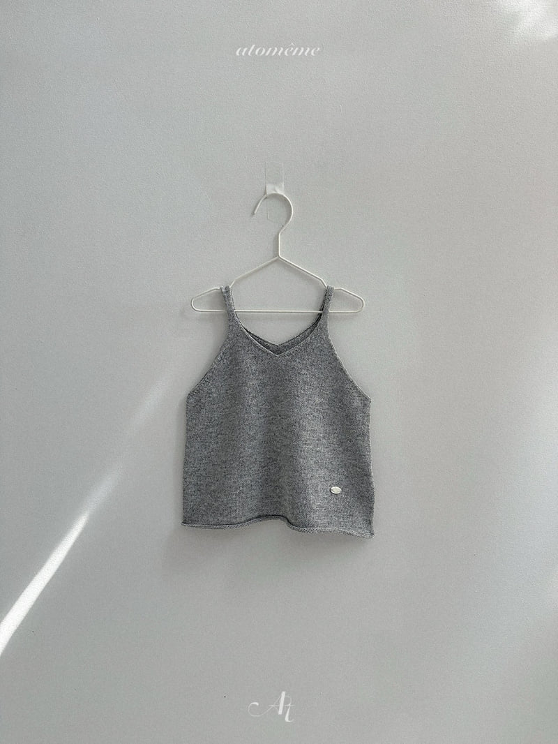 Atomeme - Korean Baby Fashion - #smilingbaby - Linen Knit Sleeveless - 6