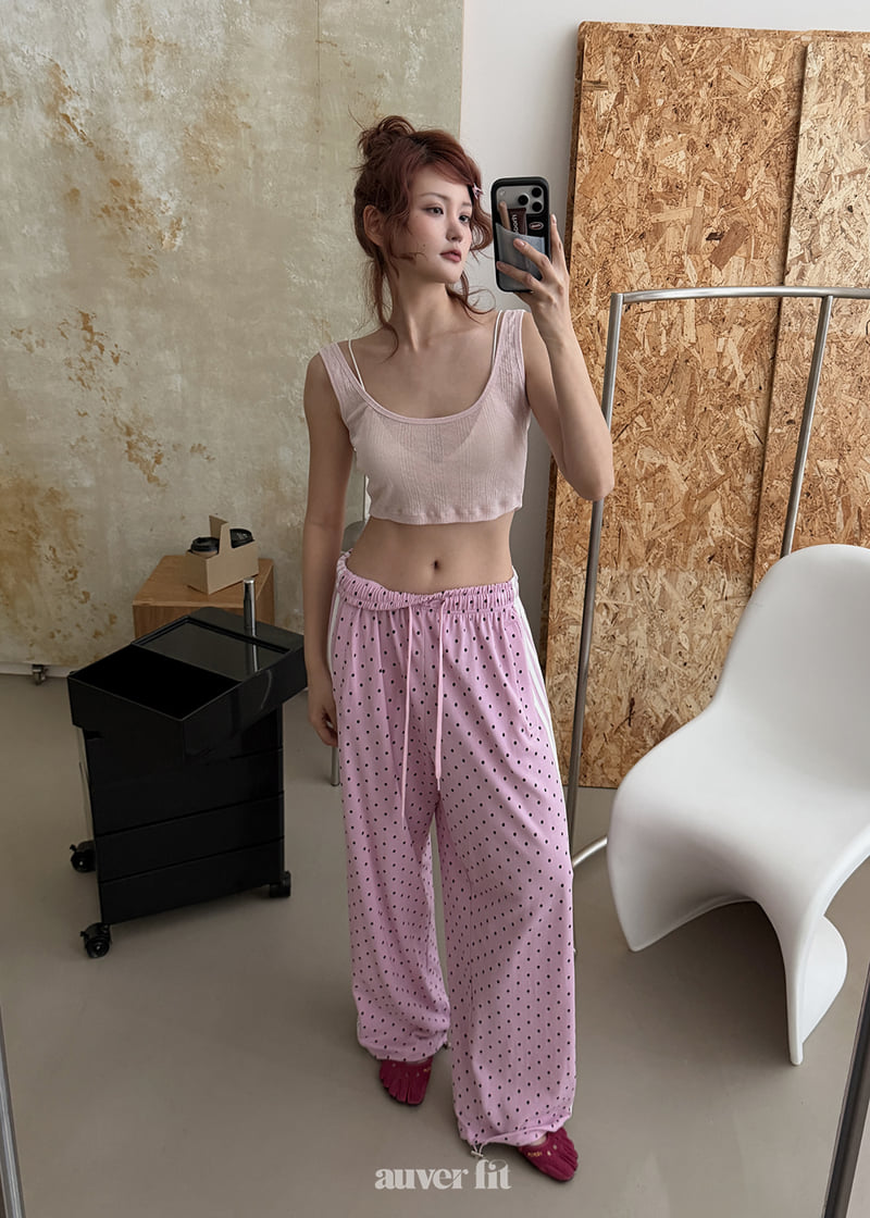 Auver_Fit - Korean Women Fashion - #momslook - Ribbed Bustier Sleeveless Top - 9