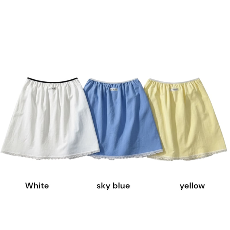 Auver_Fit - Korean Women Fashion - #momslook - Cotton Crease Skirt - 12