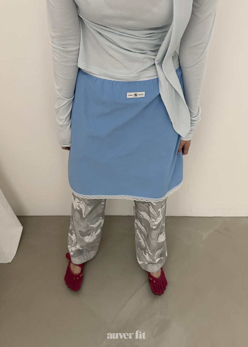 Auver_Fit - Korean Women Fashion - #momslook - Cotton Crease Skirt - 6