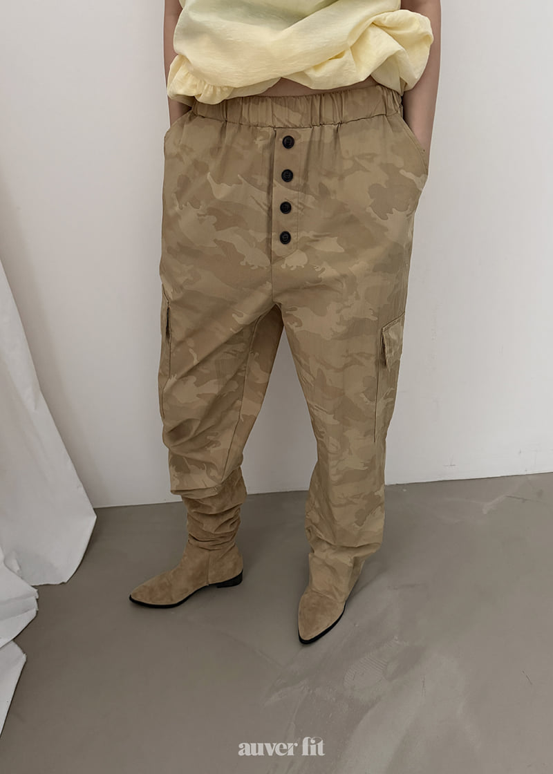 Auver_Fit - Korean Women Fashion - #momslook - Wind Camo Pants - 10