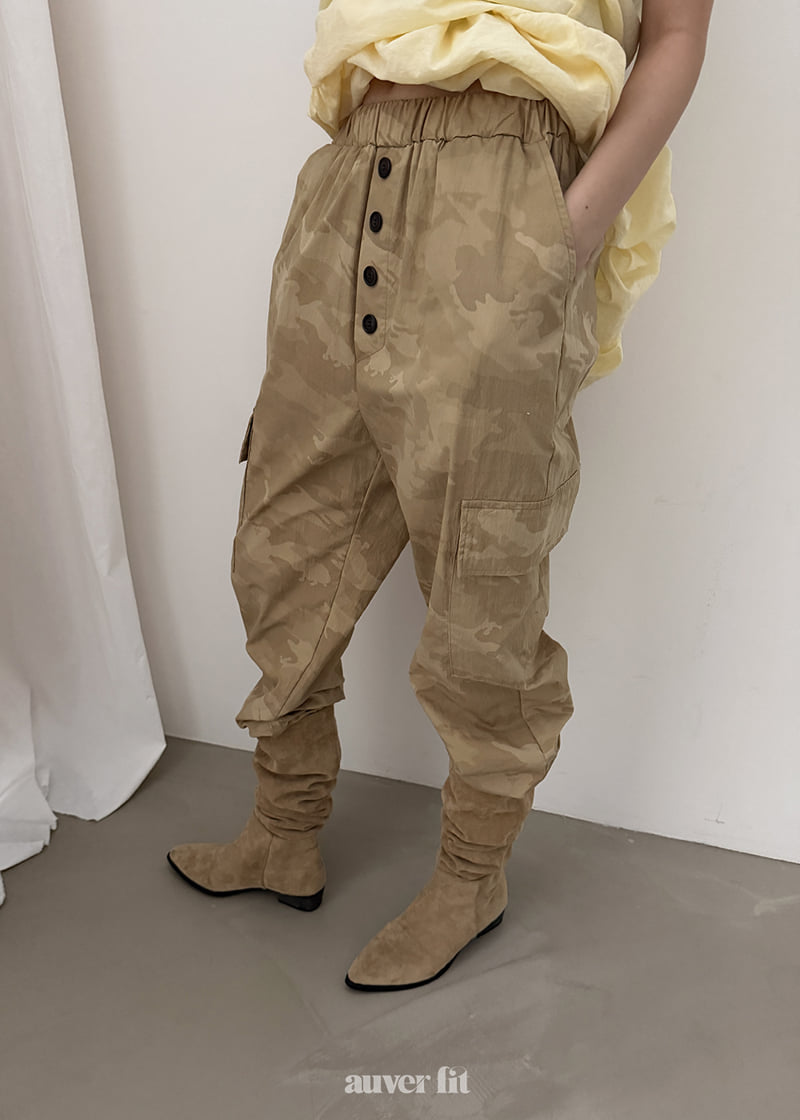 Auver_Fit - Korean Women Fashion - #momslook - Wind Camo Pants - 11