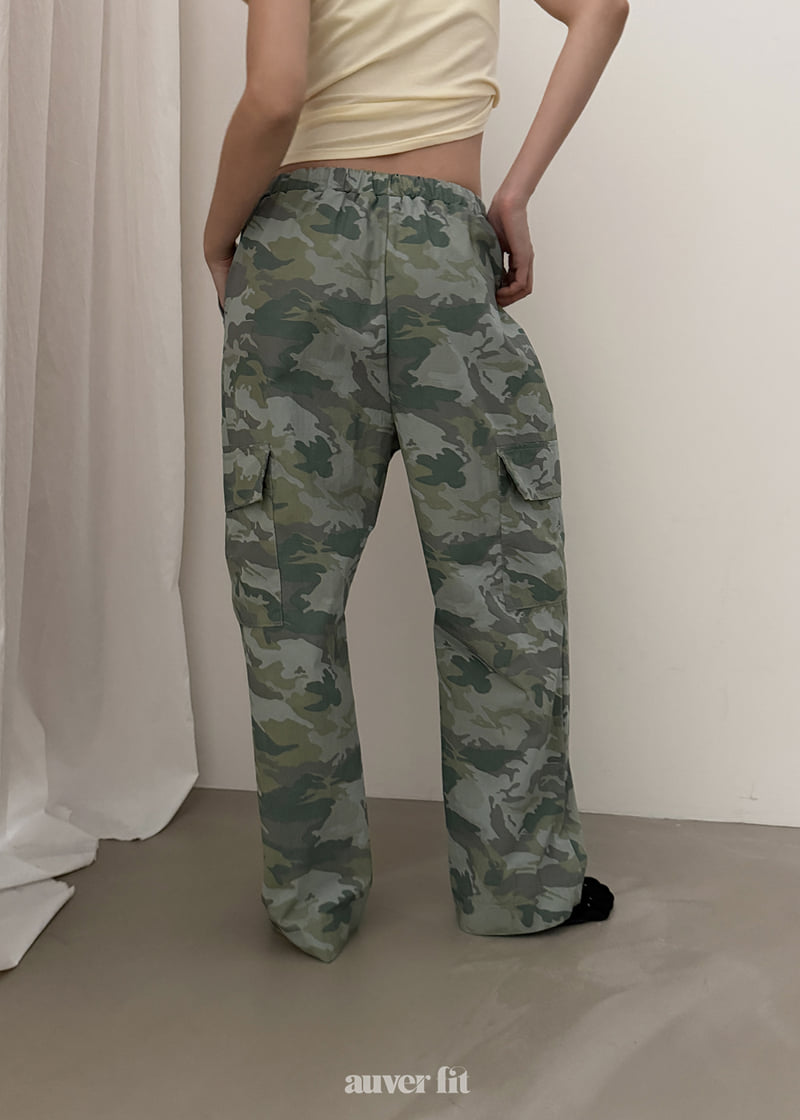 Auver_Fit - Korean Women Fashion - #momslook - Wind Camo Pants - 3