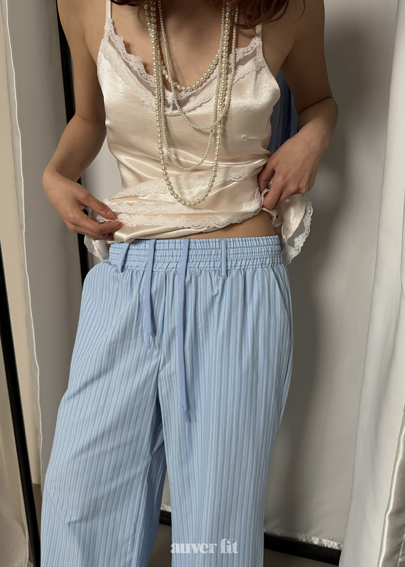 Auver_Fit - Korean Women Fashion - #momslook - Open Cuff Pants - 7