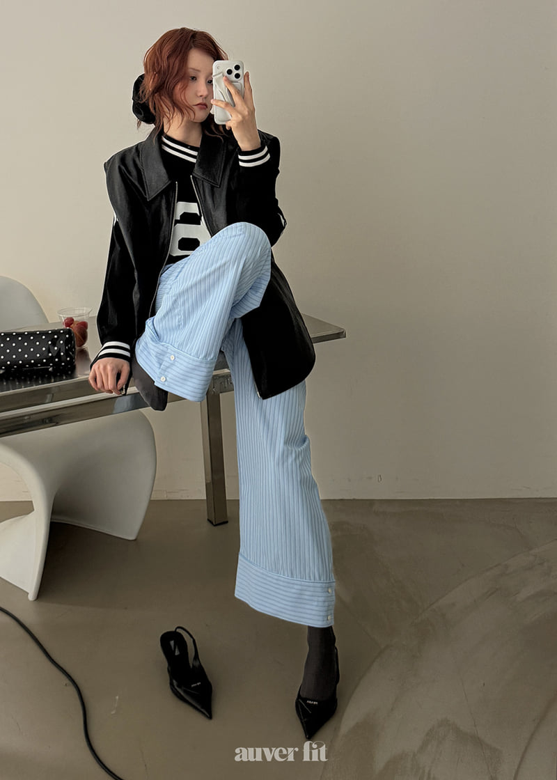 Auver_Fit - Korean Women Fashion - #pursuepretty - Open Cuff Pants