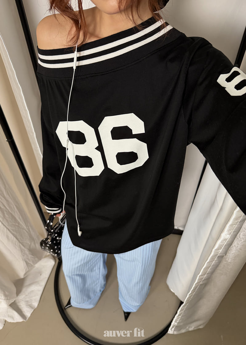 Auver_Fit - Korean Women Fashion - #romanticstyle - Jersey Off-Shoulder Top - 6