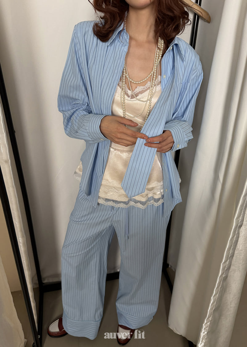 Auver_Fit - Korean Women Fashion - #thatsdarling - Tie-Cuff Blouse - 9