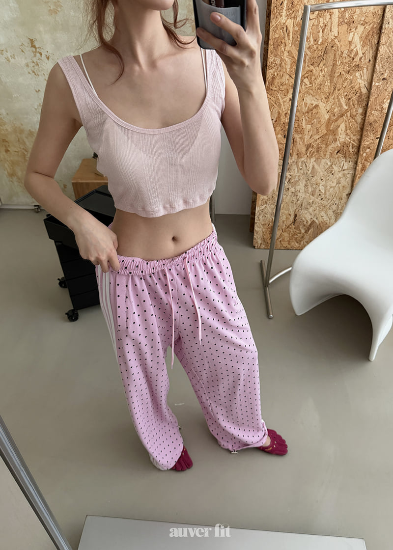 Auver_Fit - Korean Women Fashion - #womensfashion - Ribbed Bustier Sleeveless Top - 8