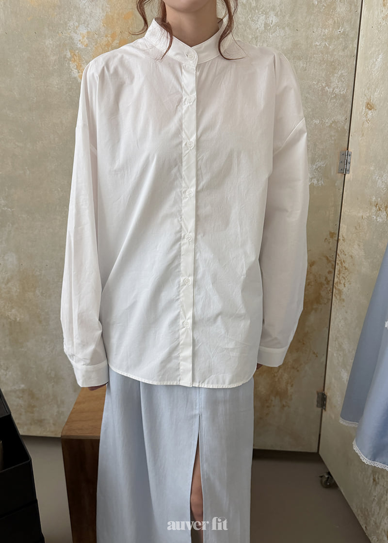 Auver_Fit - Korean Women Fashion - #womensfashion - Wing Detail Shirt - 9