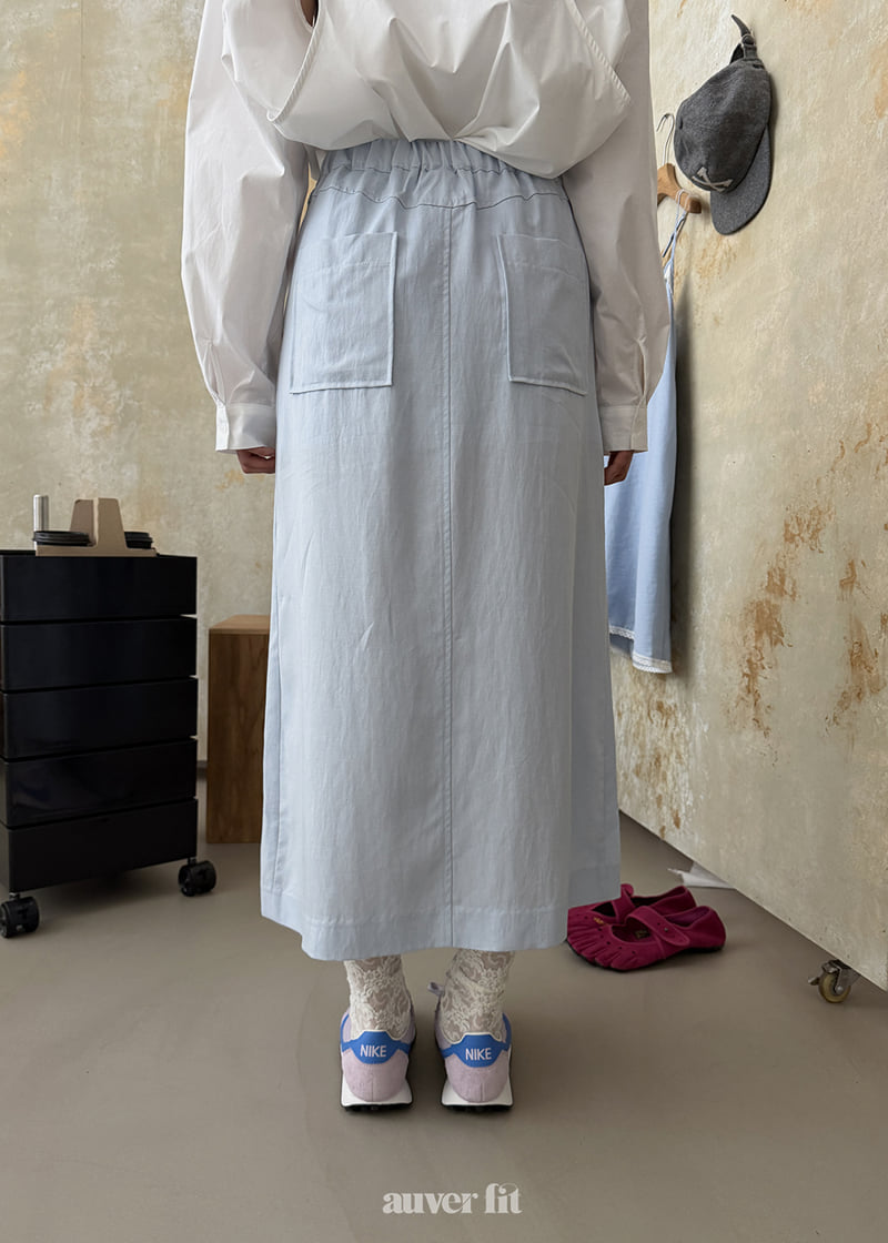 Auver_Fit - Korean Women Fashion - #womensfashion - Linen Hush Skirt - 10