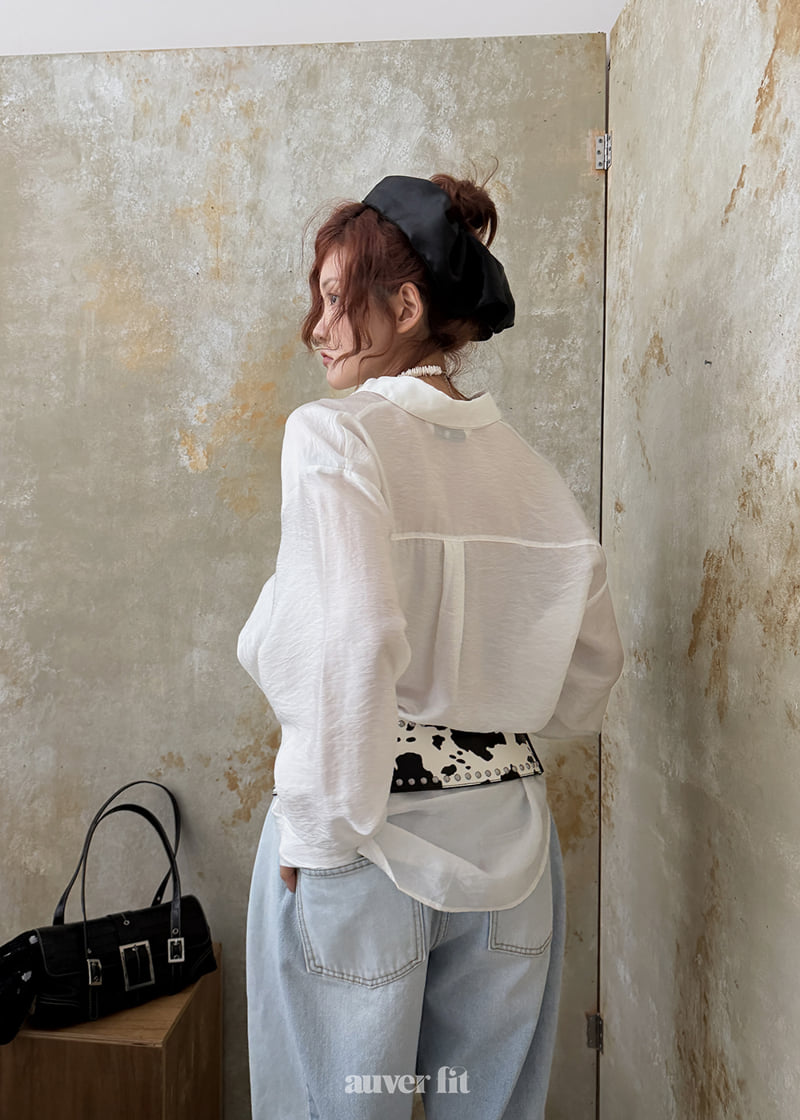 Auver_Fit - Korean Women Fashion - #womensfashion - Naming Blouse - 7