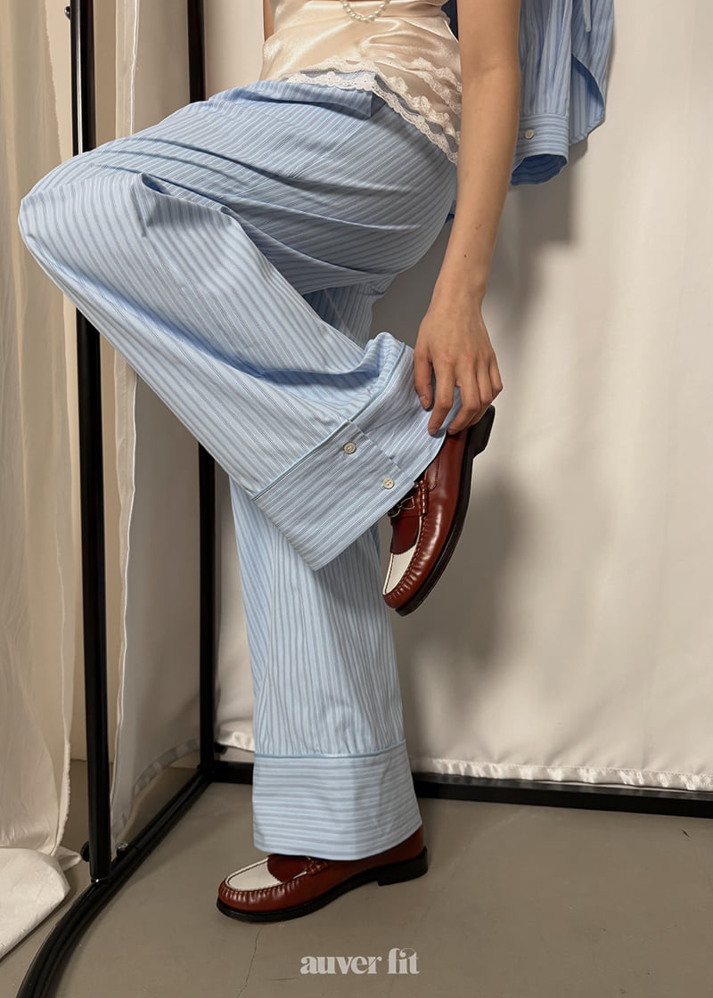 Auver_Fit - Korean Women Fashion - #womensfashion - Open Cuff Pants - 10