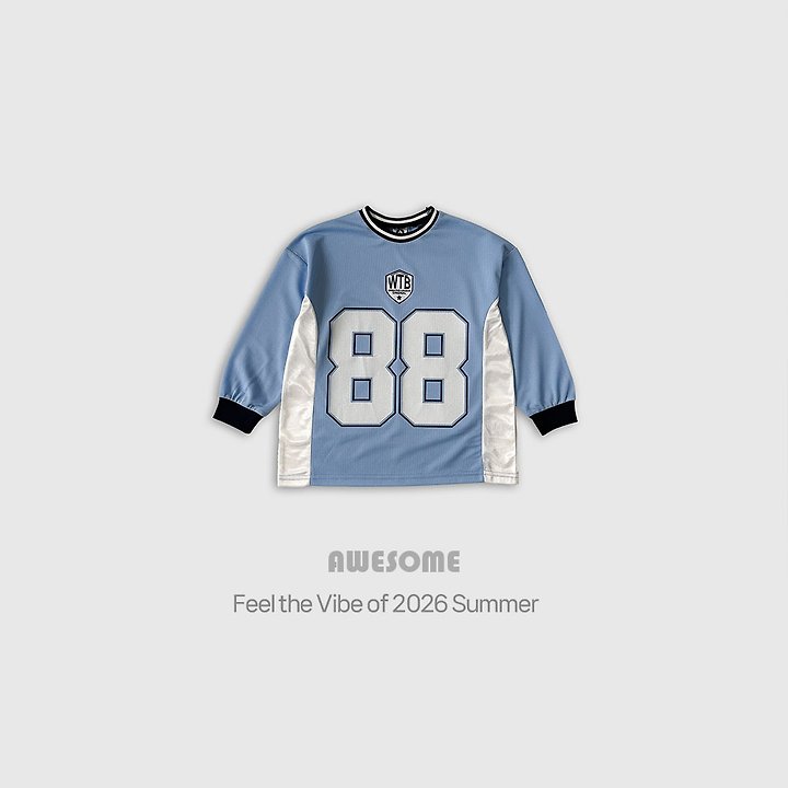 Awesome Bebe - Korean Children Fashion - #Kfashion4kids - Urban 88 Mesh Over Tee - 6