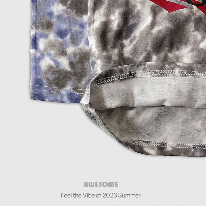 Awesome Bebe - Korean Children Fashion - #Kfashion4kids - Bright Tie-Dye Short Sleeve Tee - 5