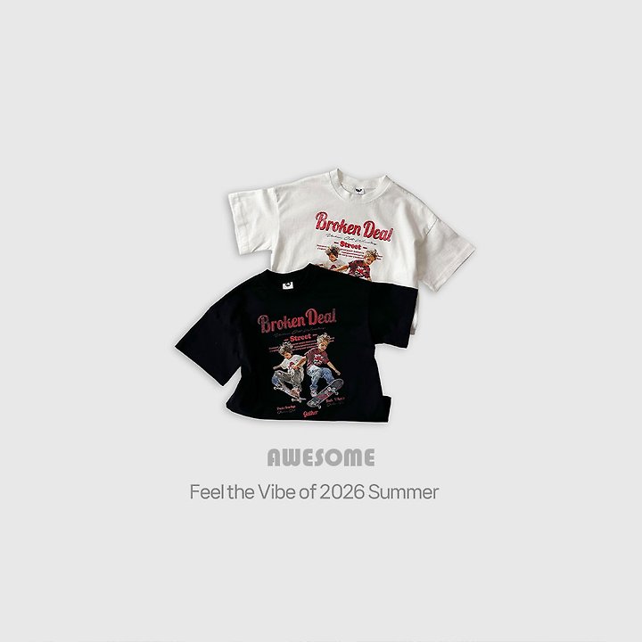Awesome Bebe - Korean Children Fashion - #Kfashion4kids - Skate Boy Short Sleeve Tee - 3