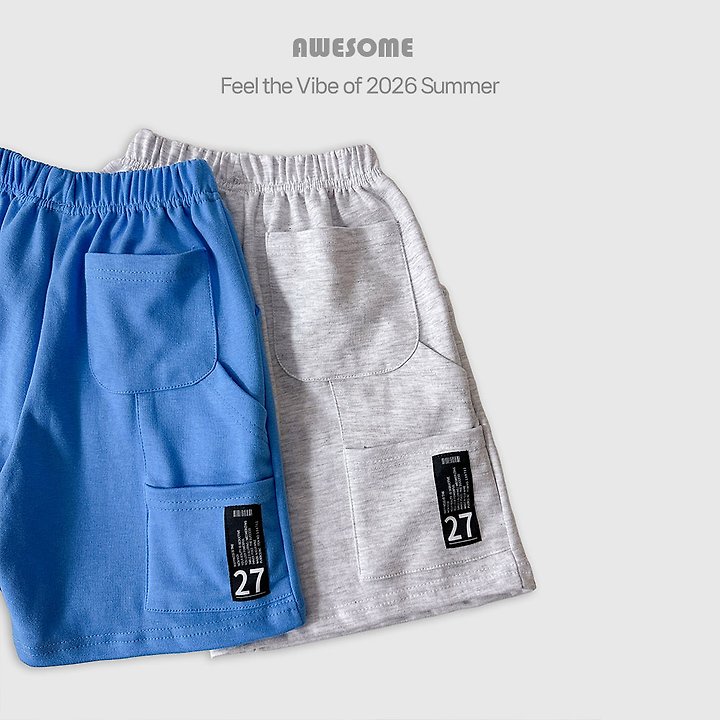 Awesome Bebe - Korean Children Fashion - #childofig - Carpenter Label Shorts - 7