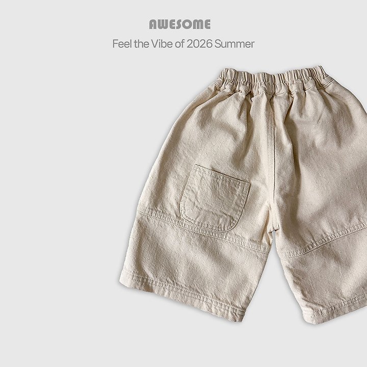 Awesome Bebe - Korean Children Fashion - #childofig - Natural Line Wide Pants - 6