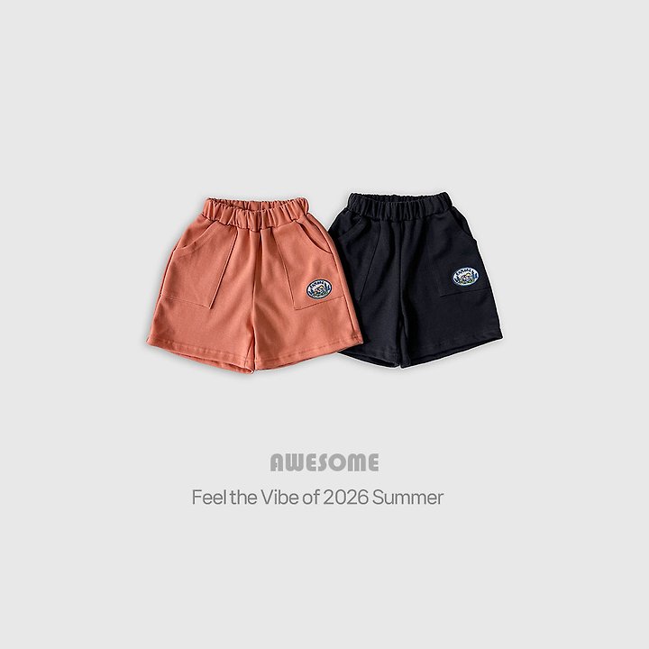 Awesome Bebe - Korean Children Fashion - #childofig - Work Out Pocket Shorts