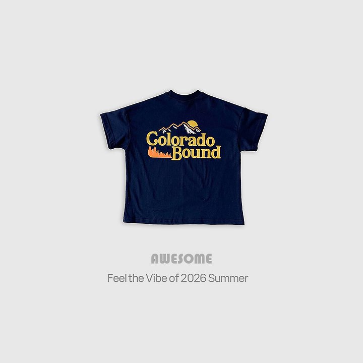 Awesome Bebe - Korean Children Fashion - #childofig - Colorado Panel Short Sleeve Tee - 9