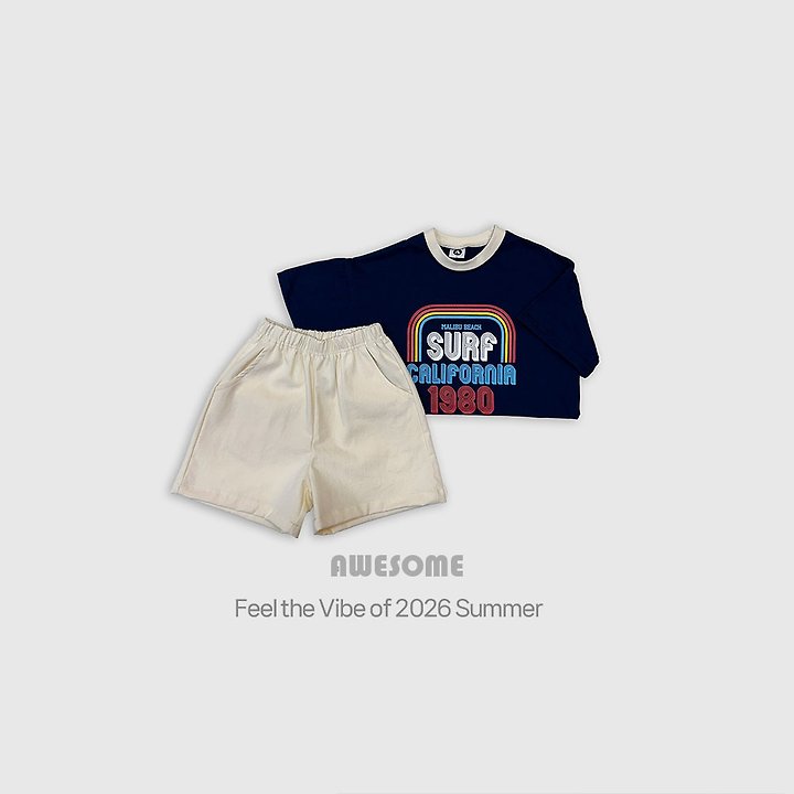 Awesome Bebe - Korean Children Fashion - #stylishchildhood - Surf 80 Set - 4