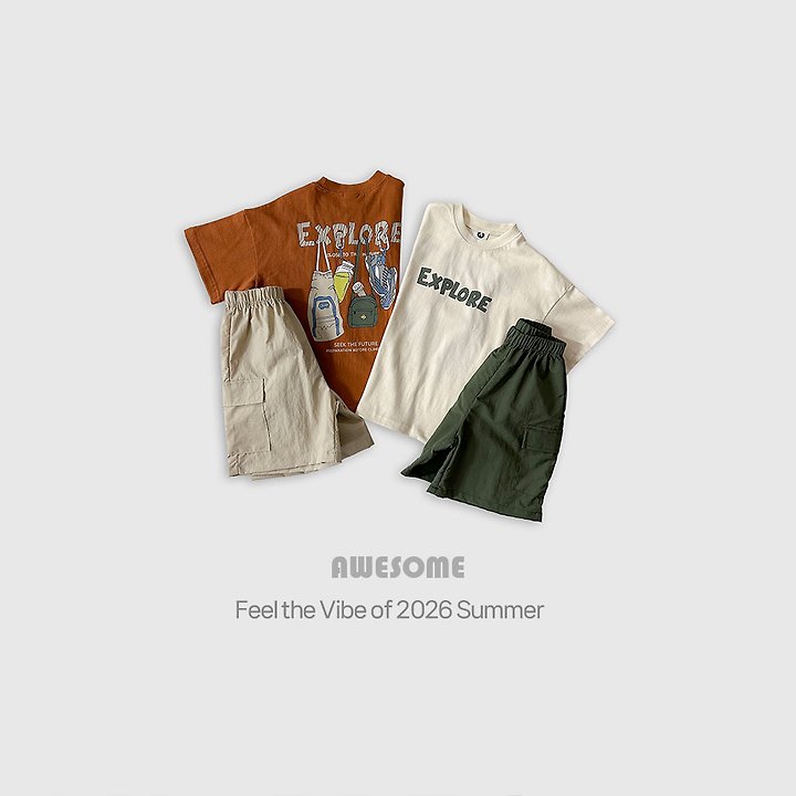 Awesome Bebe - Korean Children Fashion - #childofig - Wild Tour Set - 2