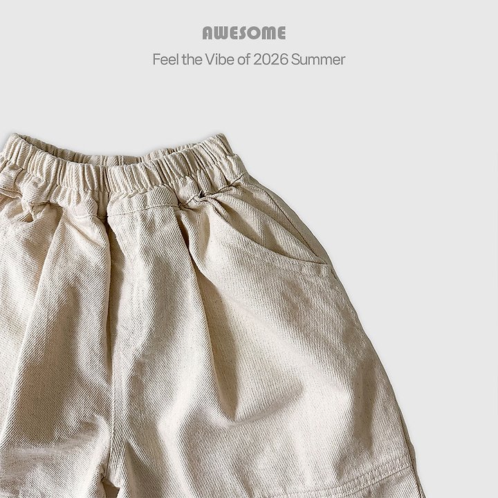 Awesome Bebe - Korean Children Fashion - #childrensboutique - Natural Line Wide Pants - 7