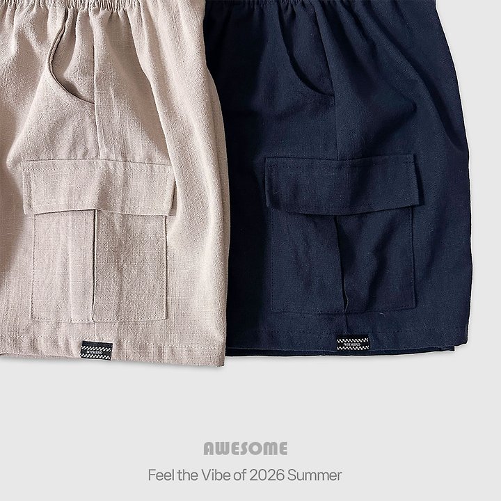 Awesome Bebe - Korean Children Fashion - #childrensboutique - Like Cargo Label Shorts - 6