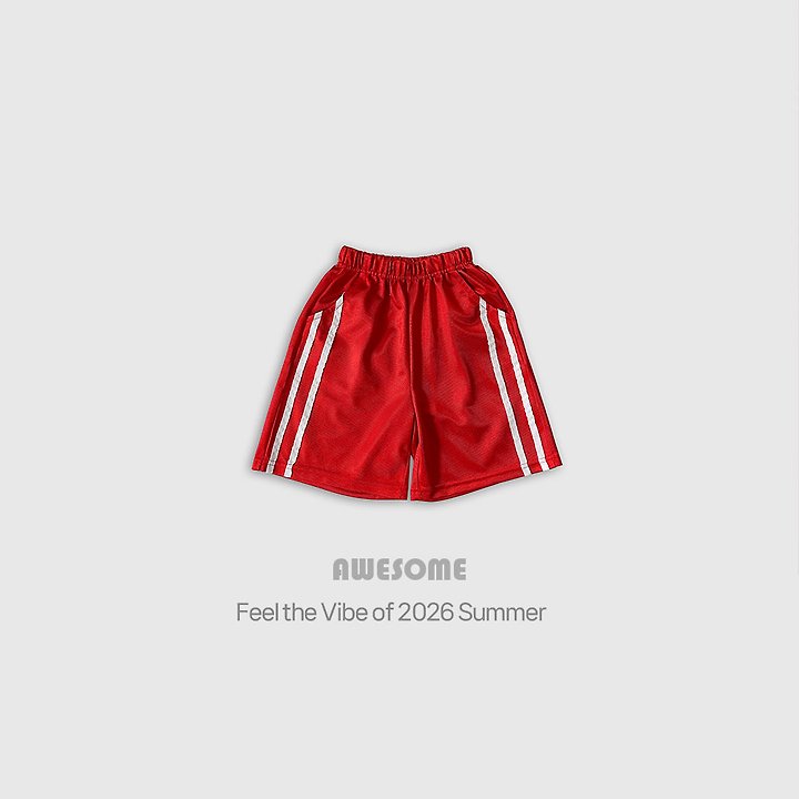 Awesome Bebe - Korean Children Fashion - #childofig - Tape Mongtak Shorts - 4