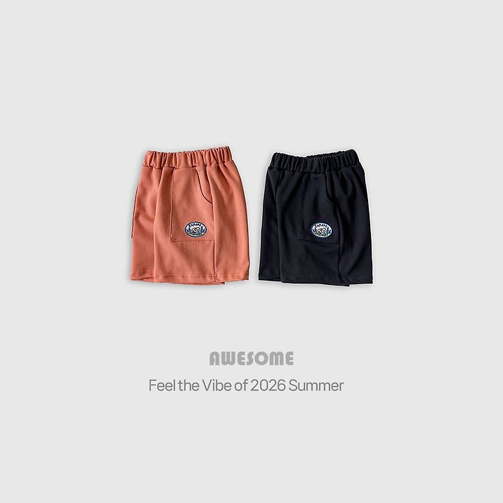 Awesome Bebe - Korean Children Fashion - #childrensboutique - Work Out Pocket Shorts - 2