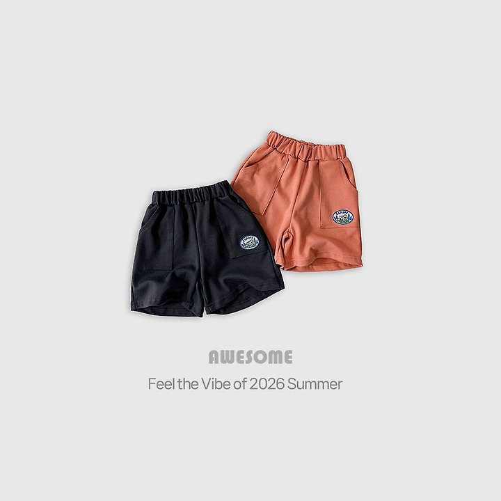 Awesome Bebe - Korean Children Fashion - #designkidswear - Work Out Pocket Shorts - 3