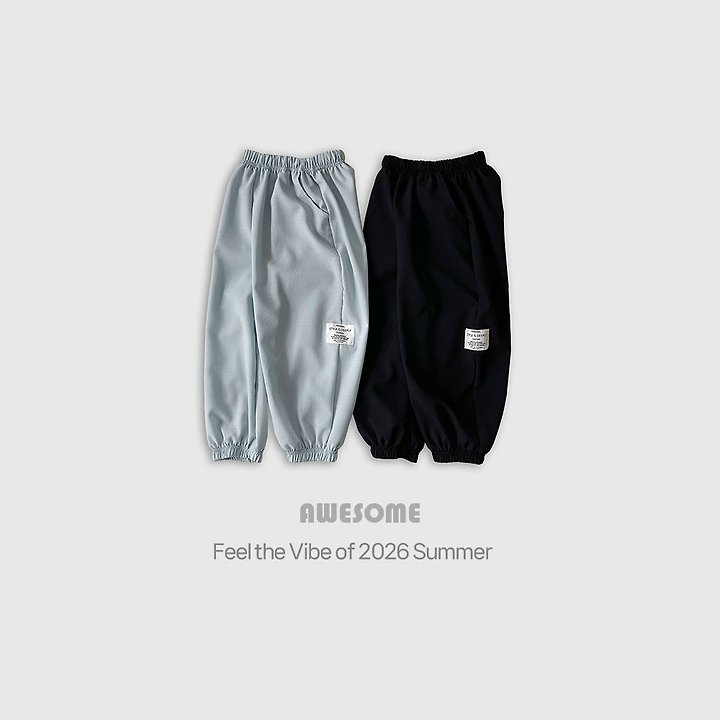 Awesome Bebe - Korean Children Fashion - #designkidswear - Daily Cooling Jogger Pants