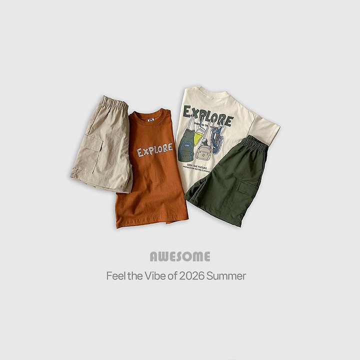 Awesome Bebe - Korean Children Fashion - #childrensboutique - Wild Tour Set - 4
