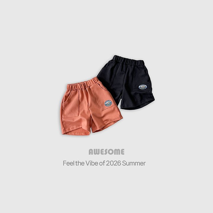 Awesome Bebe - Korean Children Fashion - #designkidswear - Work Out Pocket Shorts - 4