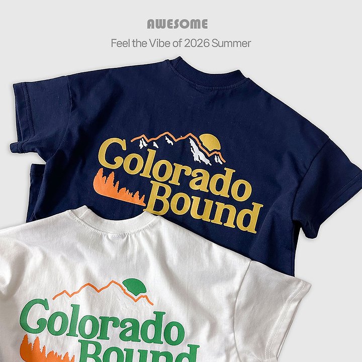Awesome Bebe - Korean Children Fashion - #discoveringself - Colorado Panel Short Sleeve Tee - 12