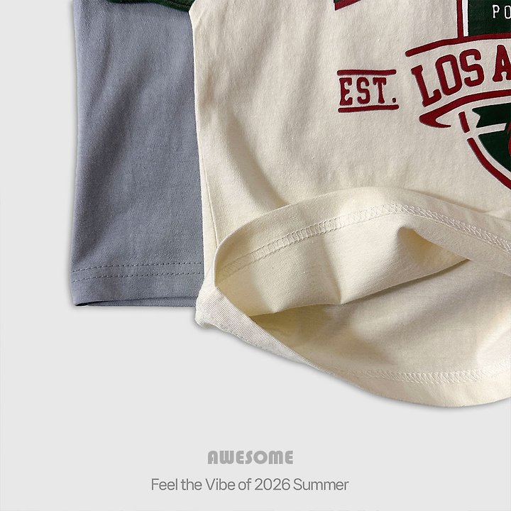 Awesome Bebe - Korean Children Fashion - #discoveringself - Boston Raglan Short Sleeve Tee - 9