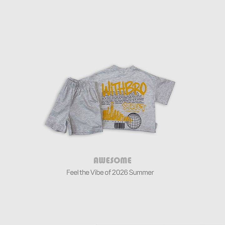 Awesome Bebe - Korean Children Fashion - #fashionkids - Street Bro Set - 5