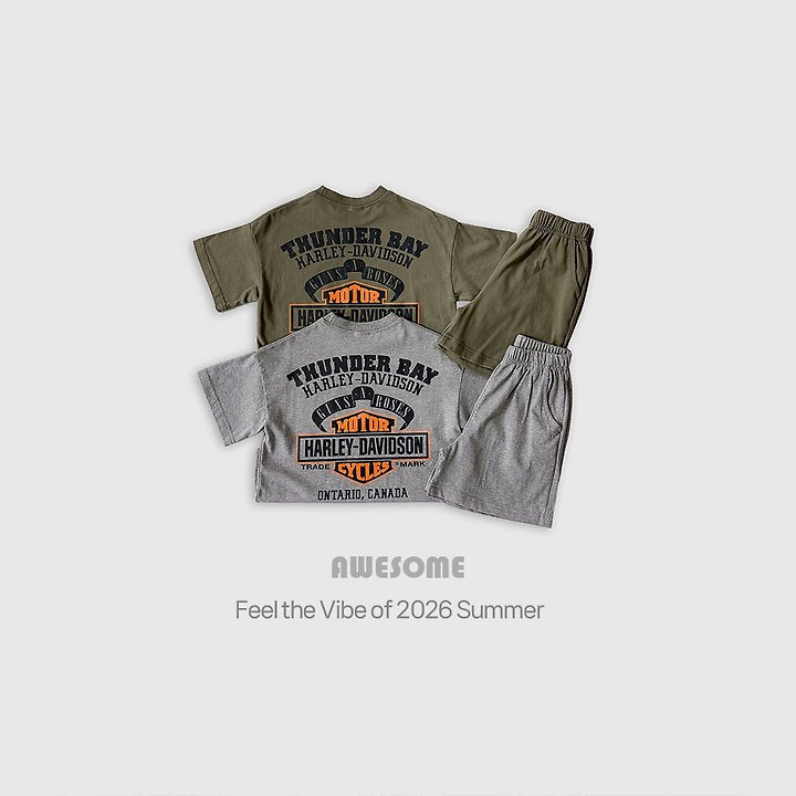 Awesome Bebe - Korean Children Fashion - #fashionkids - Davinson Set