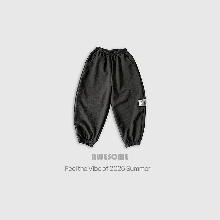 Awesome Bebe - Korean Children Fashion - #kidsshorts - Breeze Cooling Jogger Pants - 5