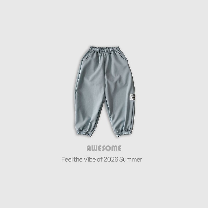 Awesome Bebe - Korean Children Fashion - #fashionkids - Daily Cooling Jogger Pants - 4