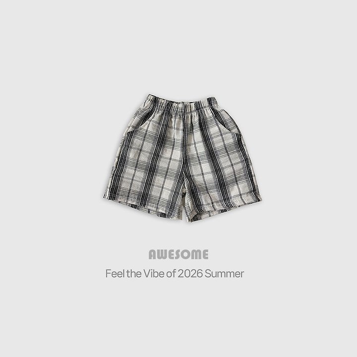 Awesome Bebe - Korean Children Fashion - #kidsstore - North Check Set - 9