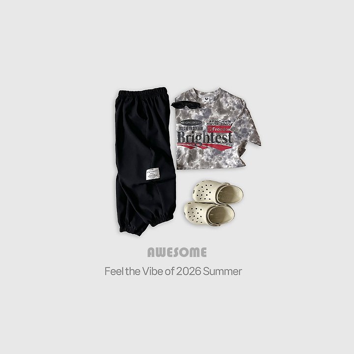 Awesome Bebe - Korean Children Fashion - #kidzfashiontrend - Daily Cooling Jogger Pants - 6
