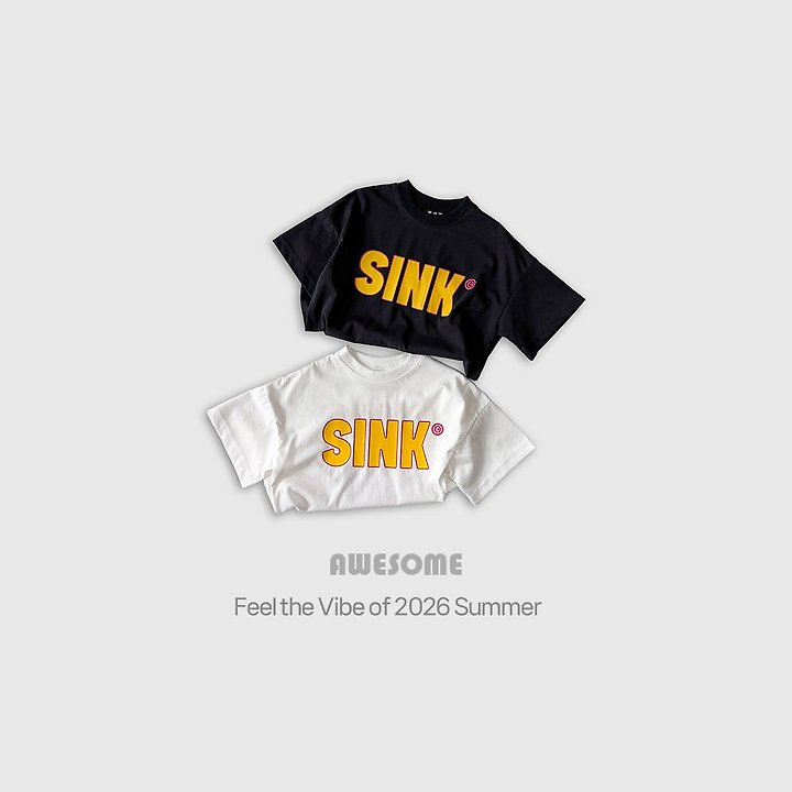 Awesome Bebe - Korean Children Fashion - #kidzfashiontrend - Font Enzyme Short Sleeve Tee - 3