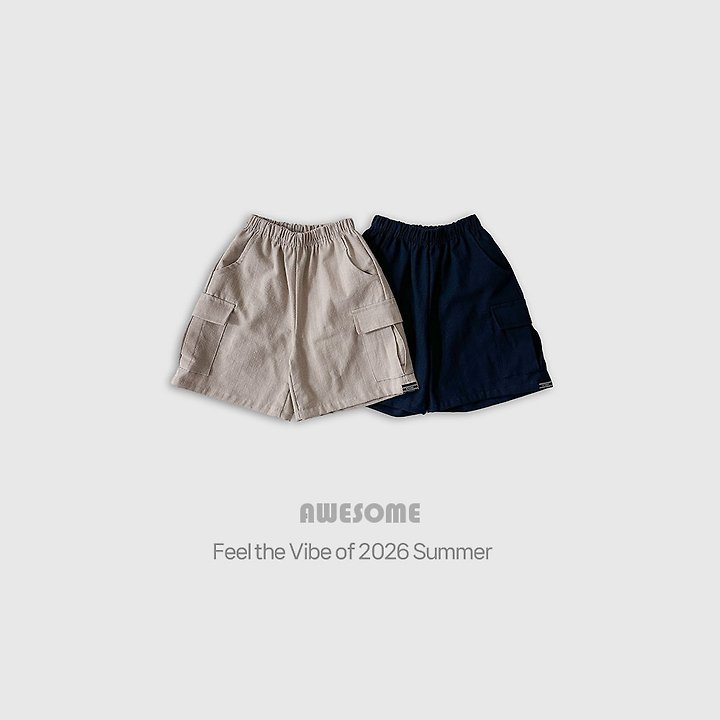 Awesome Bebe - Korean Children Fashion - #magicofchildhood - Like Cargo Label Shorts