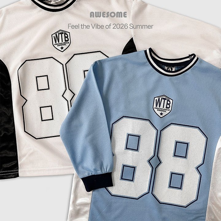Awesome Bebe - Korean Children Fashion - #magicofchildhood - Urban 88 Mesh Over Tee - 8