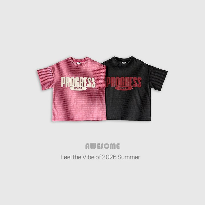 Awesome Bebe - Korean Children Fashion - #minifashionista - Progress Pigment Short Sleeve Tee - 2