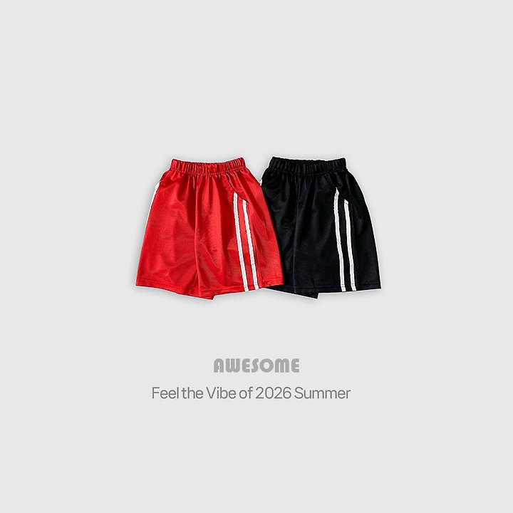 Awesome Bebe - Korean Children Fashion - #prettylittlegirls - Tape Mongtak Shorts