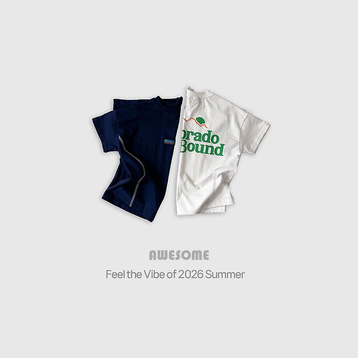 Awesome Bebe - Korean Children Fashion - #prettylittlegirls - Colorado Panel Short Sleeve Tee - 5