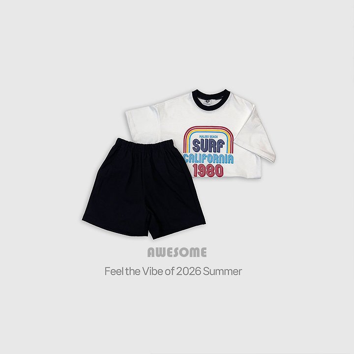 Awesome Bebe - Korean Children Fashion - #stylishchildhood - Surf 80 Set - 3