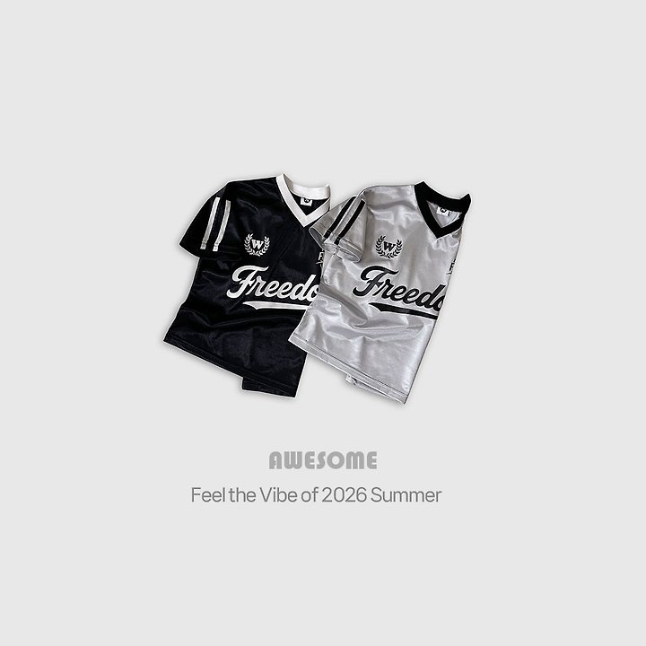 Awesome Bebe - Korean Children Fashion - #todddlerfashion - Freedom Mongtak Short Sleeve Tee - 2